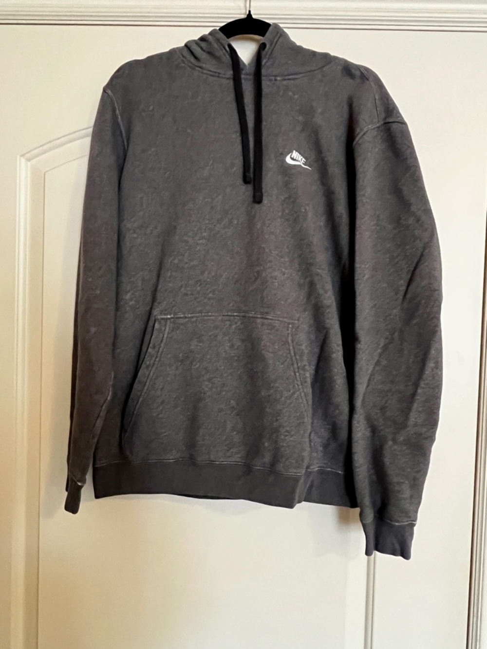 Nike Washed Charcoal Pullover Hoodie
